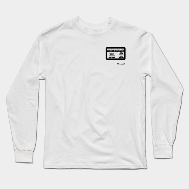 Social Credit Score Card Man #11 Long Sleeve T-Shirt by Onallim